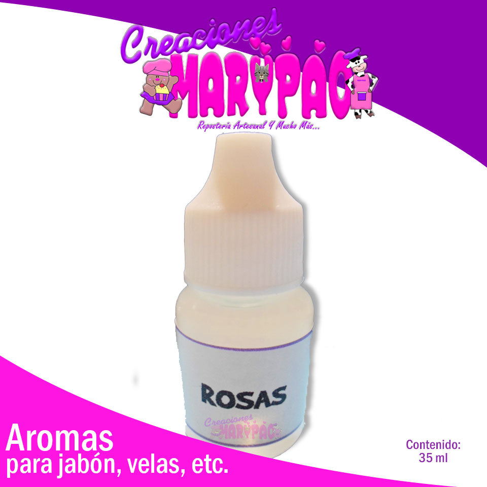 Esencia De Rosas Para Jabon Vela Cremas Aromas - Creaciones Marypao
