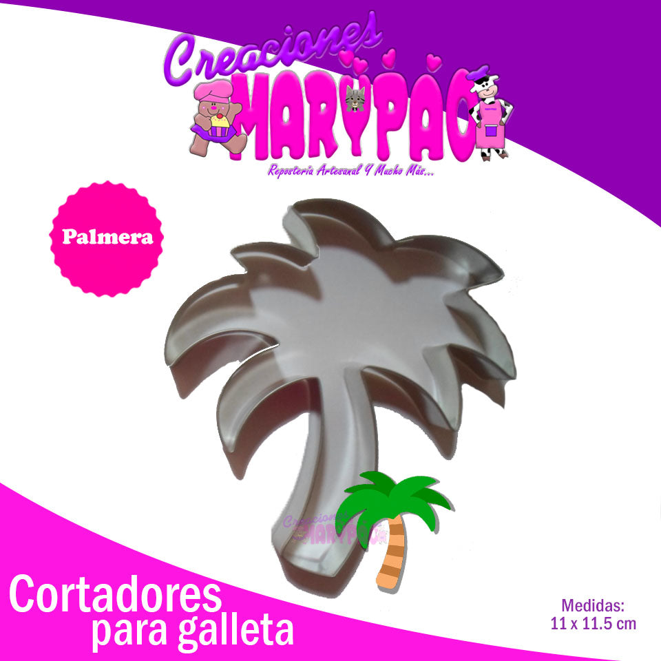 Cortador De Galleta Palmera - Creaciones Marypao