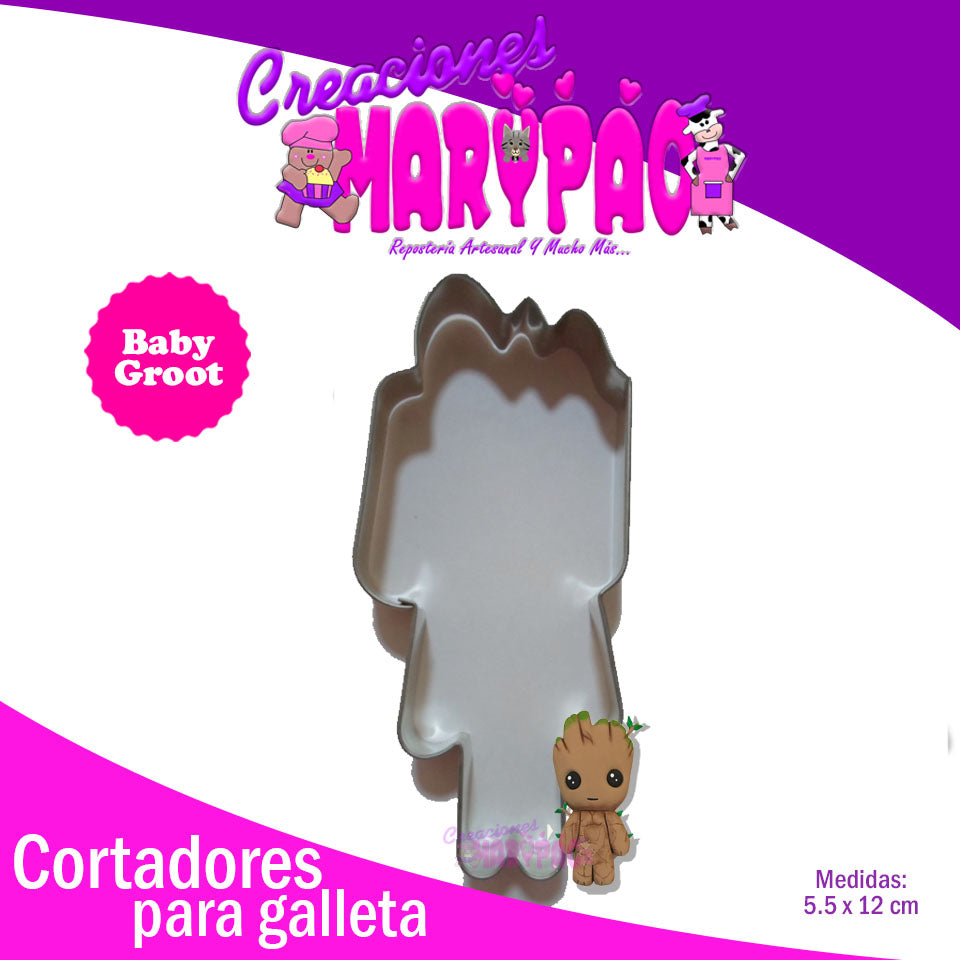 Cortador De Galleta Superhéroe Planta - Creaciones Marypao