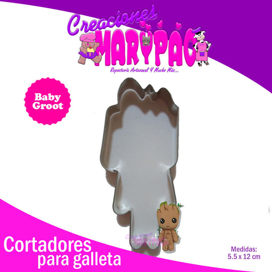 Cortador De Galleta Superhéroe Planta - Creaciones Marypao