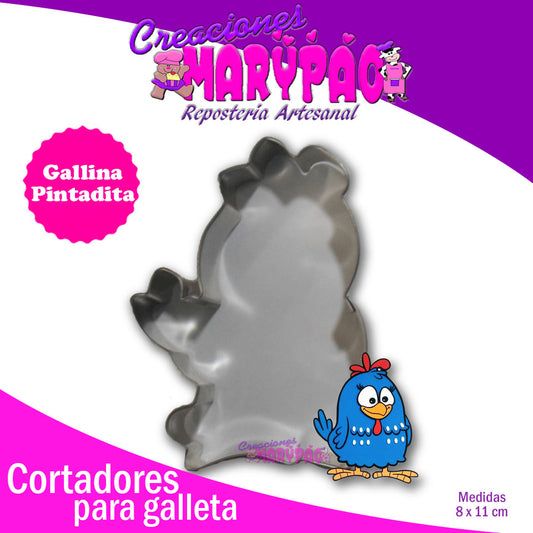 Cortadores Galleta Gallina - Creaciones Marypao