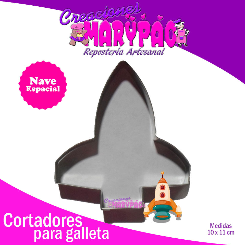 Cortador de Galleta Nave Espacial - Creaciones Marypao