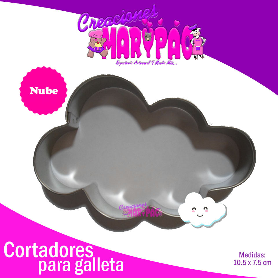 Cortador De Galleta Nube Perfecto Para Unicornios - Creaciones Marypao