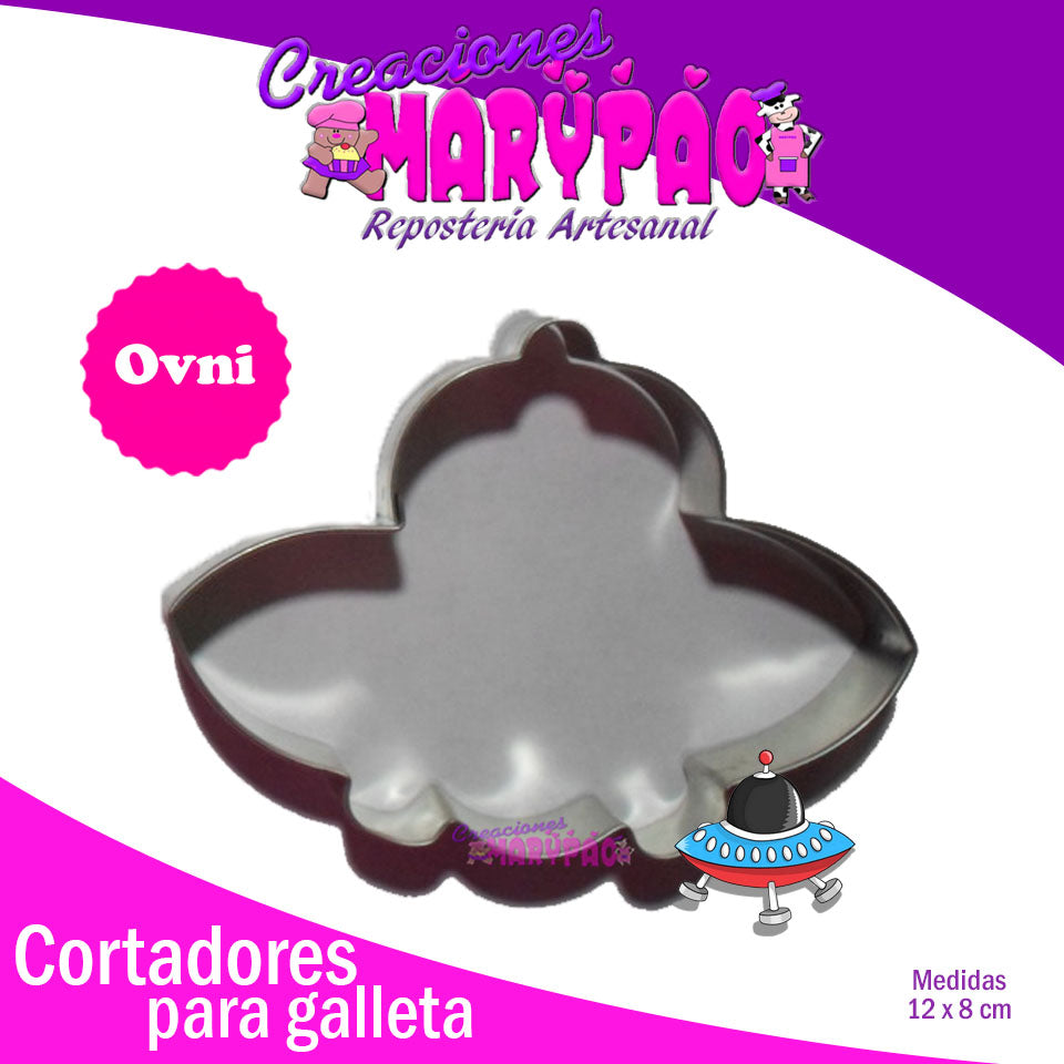 Cortador de Galleta OVNI - Creaciones Marypao