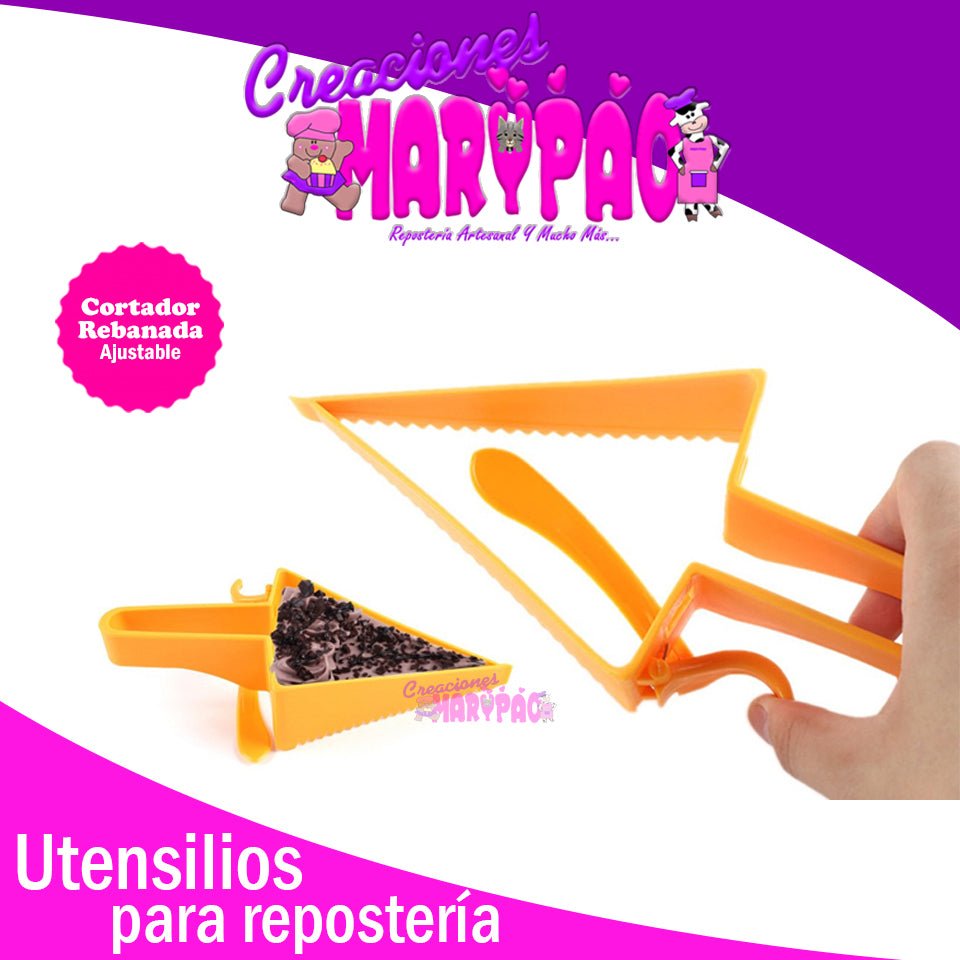 Cortador De Pastel Servidor Rebanada Mágica - Creaciones Marypao