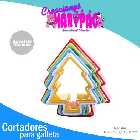 Paquete de Cortadores Árbol De Navidad