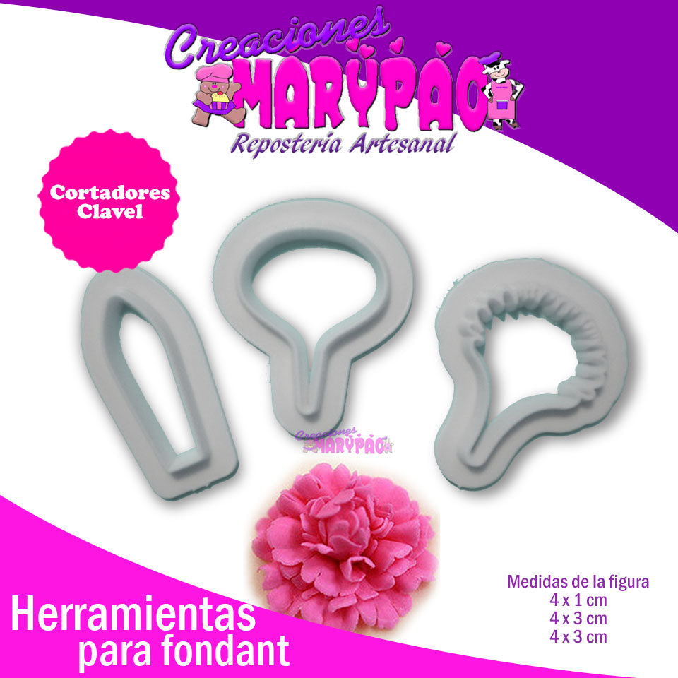 Cortador Para Clavel - Creaciones Marypao