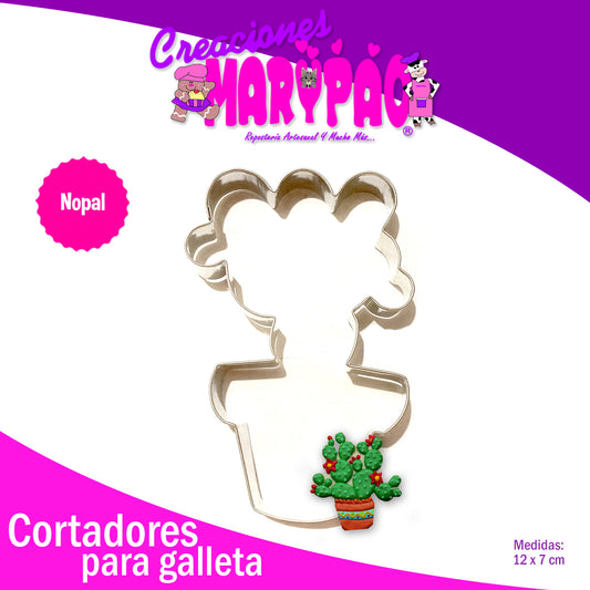 Cortador De Galleta Nopal Suculenta