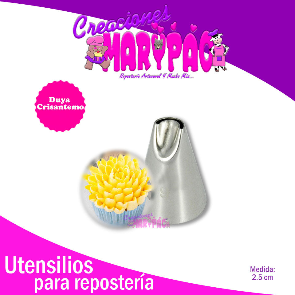 Duya Flor Crisantemo - Creaciones Marypao