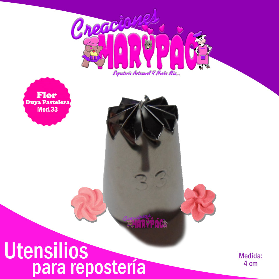 Duya Flores Pastelera M33 - Creaciones Marypao