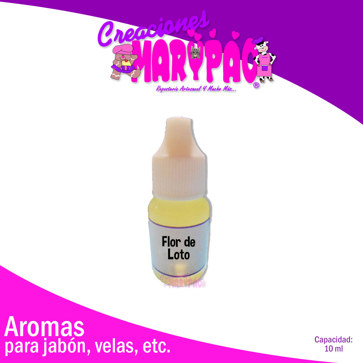 Paquete 10 Esencias De 10 Ml Para Jabones, Velas, Etc. – Creaciones Marypao