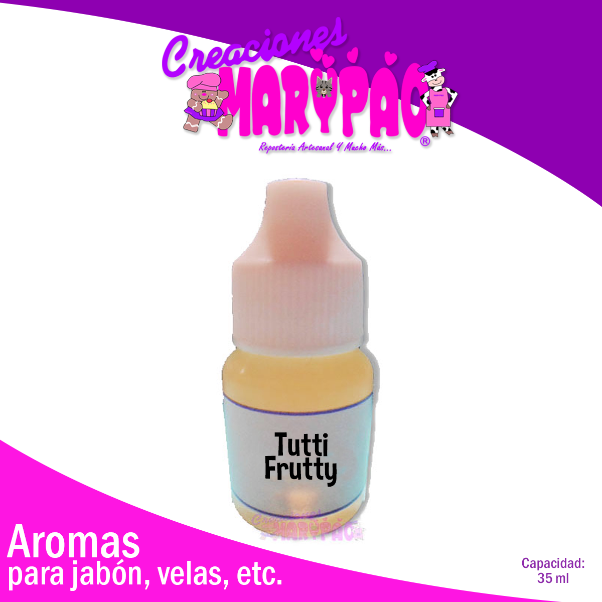 Esencia Tutti Frutty Para Jabón Velas Aromas Premium