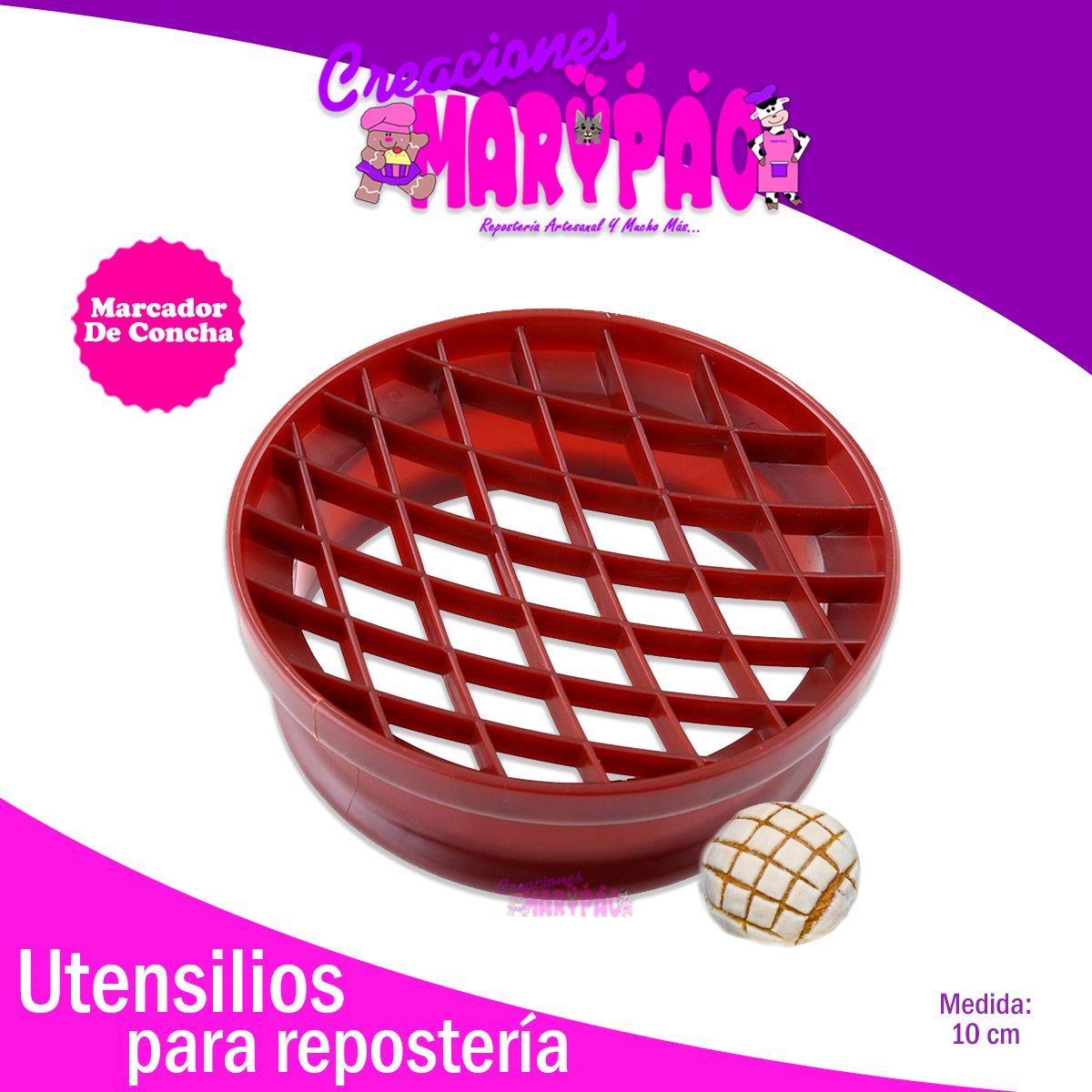 Marcador Para Conchas 10 cm