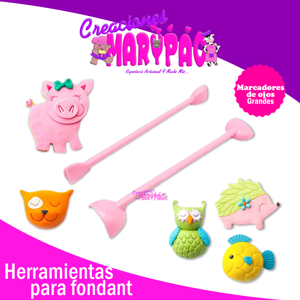 Marcadores Para Ojos Mod 2 - Creaciones Marypao