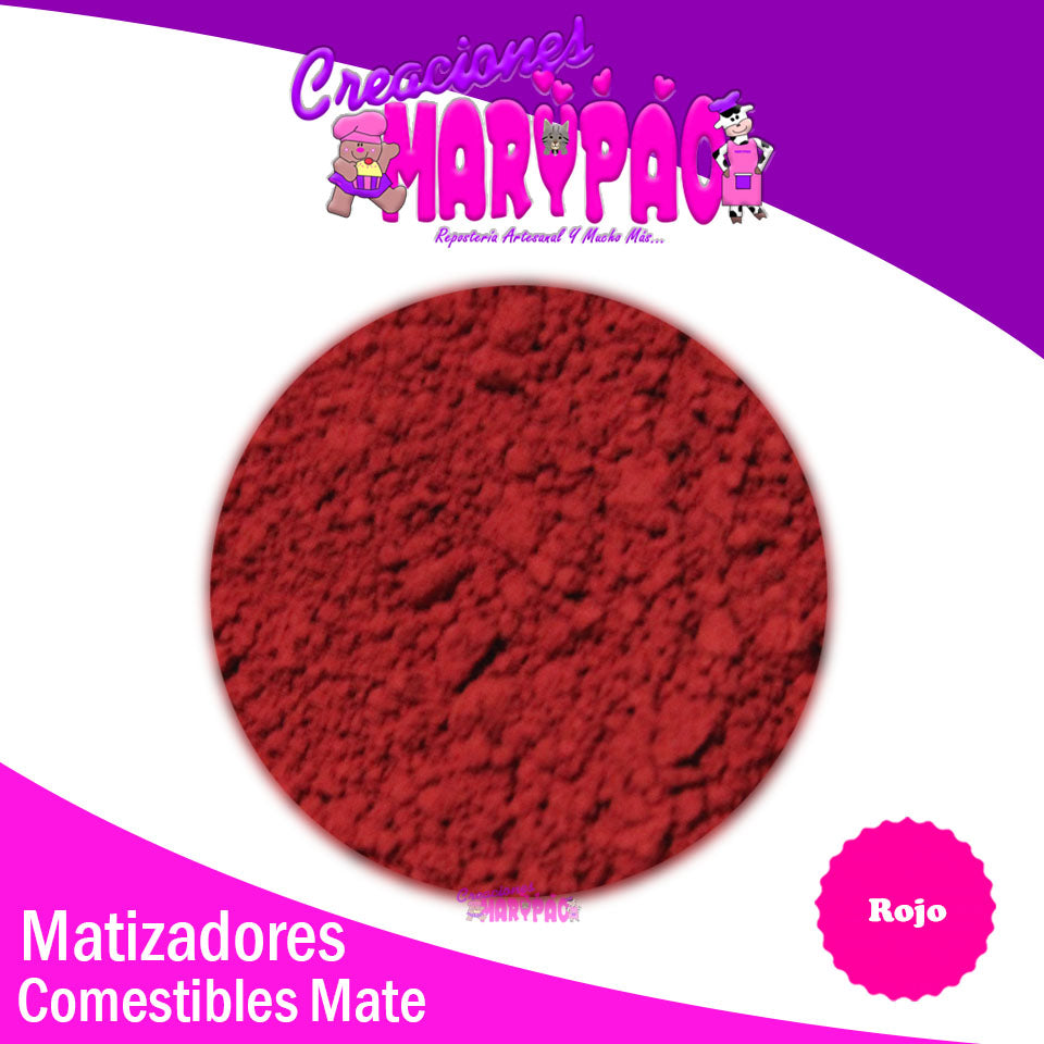 Matizadores Comestibles Mate 2 gramos Color A Elegir - Creaciones Marypao