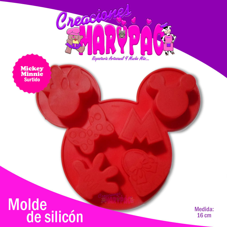 Molde De Silicón Personajes - Creaciones Marypao