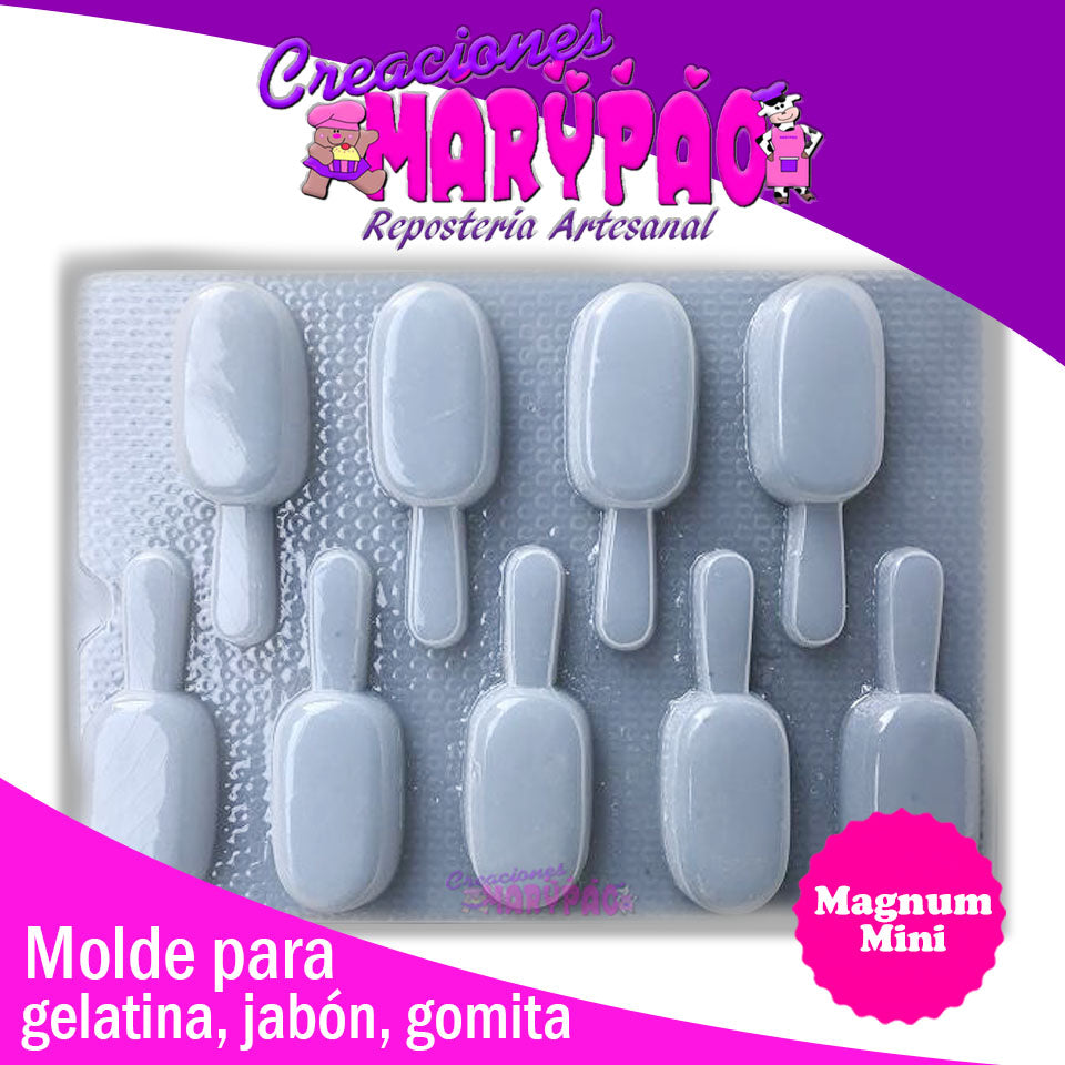 Molde Magnum Mini Paletas Para Jabon Gelatina - Creaciones Marypao