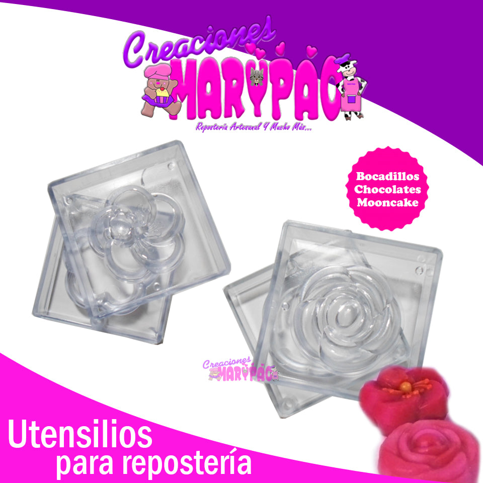 Moldes Policarbonato Chocolates Rellenos Bocadillos Cakepop - Creaciones Marypao