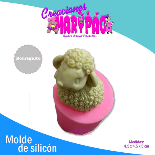 Molde De Silicón Borrego Abundancia - Creaciones Marypao