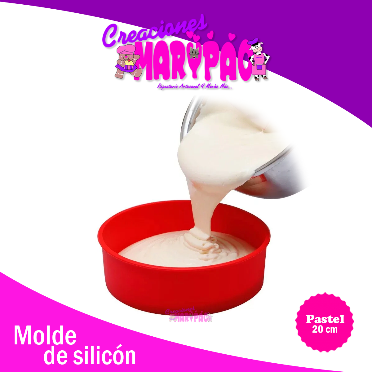 SILIVO Moldes redondos para pasteles de 8 pulgadas (paquete de 3) – Moldes  de silicona antiadherentes para pasteles de capas, pastel de queso y pastel