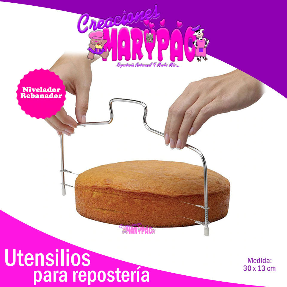 Nivelador Rebanador Cortador Para Pasteles - Creaciones Marypao