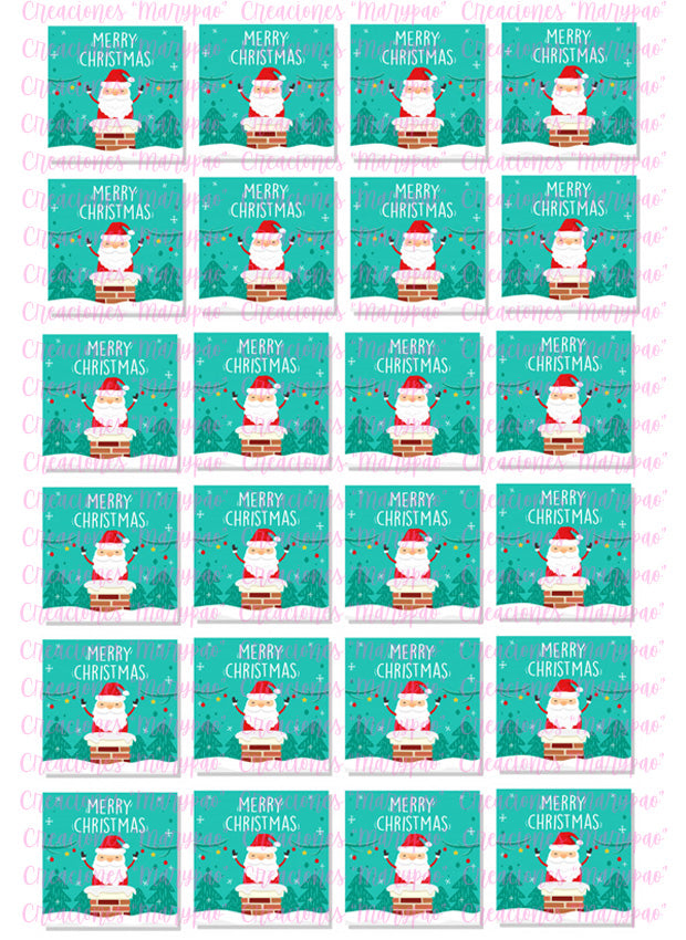 Obleas Para Decorar Gelatinas Navidad 3 Modelos A Elegir - Creaciones Marypao
