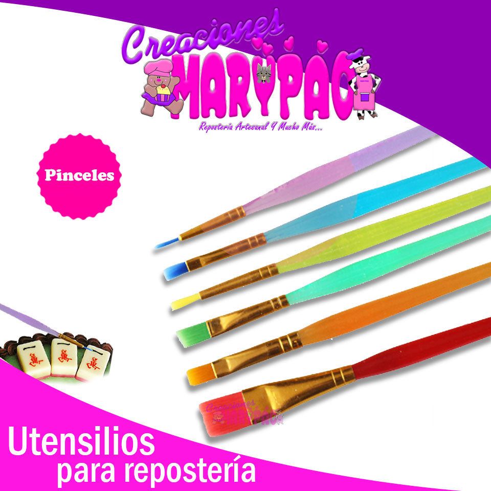 Pinceles Para Pintar Gelatinas