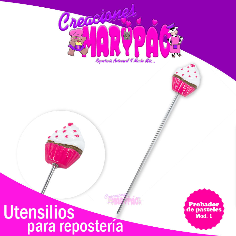Probador Para Pan y Pasteles CUpcake - Creaciones Marypao