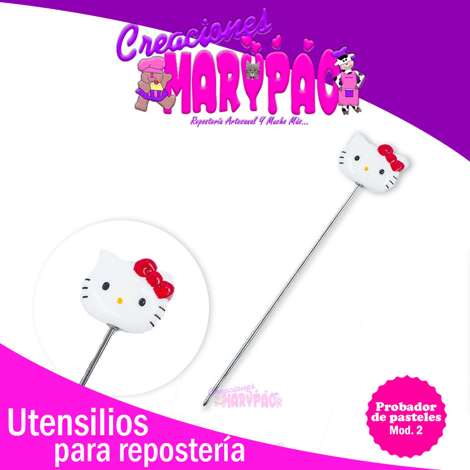 Probador Para Pan y Pasteles Gatita - Creaciones Marypao
