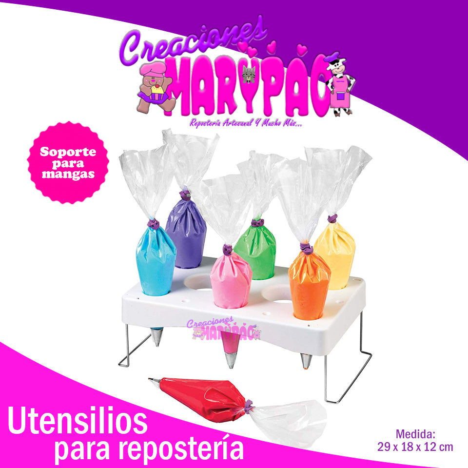 Soporte Para Mangas Pasteleras - Creaciones Marypao