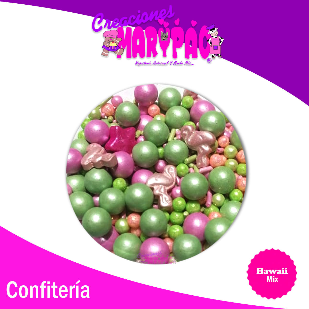 Sprinkles Hawaii Para Cupcakes, Galletas, Etc.