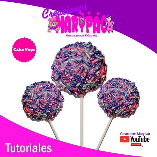 Tutorial 10 - Cake Pops ¡Feliz Día Del Niño! - Creaciones Marypao