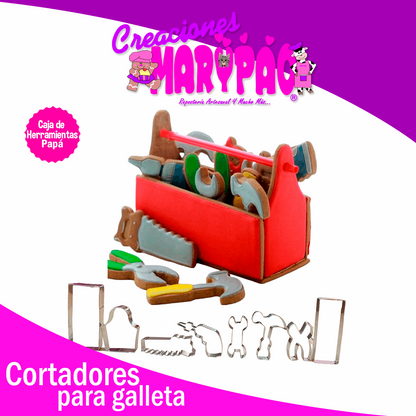 Cortadores de Galletas Caja de Herramientas