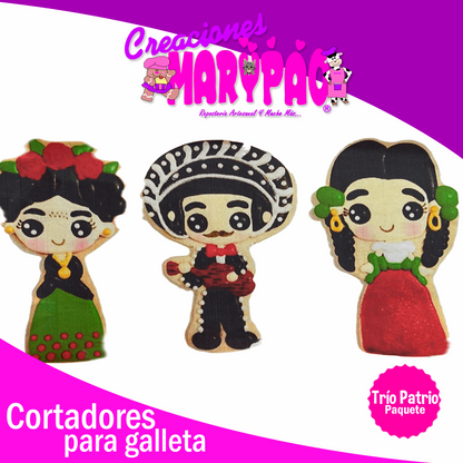 Cortadores Fiestas Patrias Frida Charro China Poblana