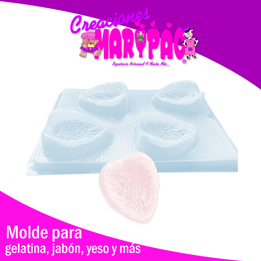 Molde Alas 3d Para Bebe Acostado Jabon Gelatina ángel