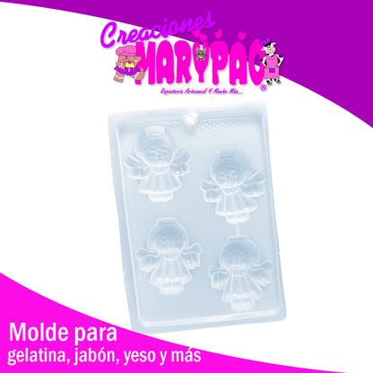 Molde Angelito 😇Bautizo Comunión