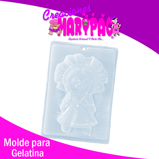 Molde Muñeca Maria Patrio Gelatinas Lele