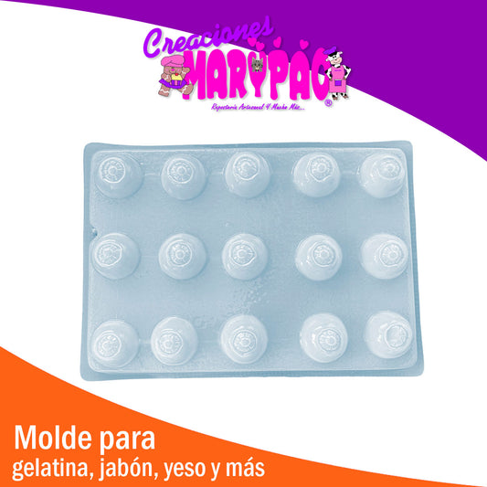 Molde Ojos Gelatinas Jabones Halloween Día De Muertos