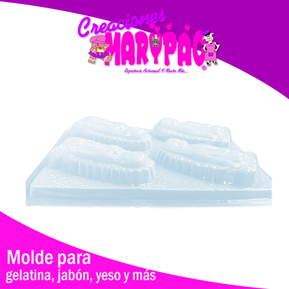 Molde Virgen Gelatinas Jabones Yesitos Velas