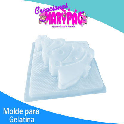 Molde Para Gelatinas Árbol De Navidad