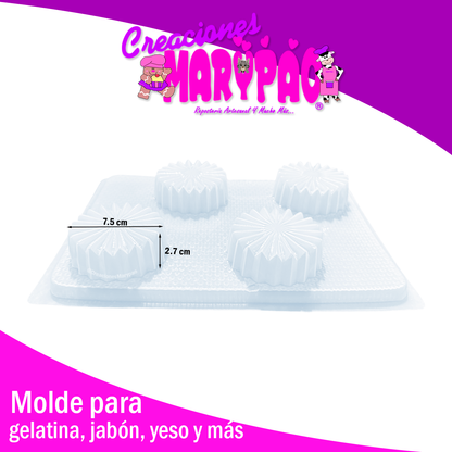 Molde Para Gelatinas Individuales Acordeón