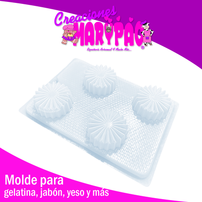Molde Para Gelatinas Individuales Acordeón