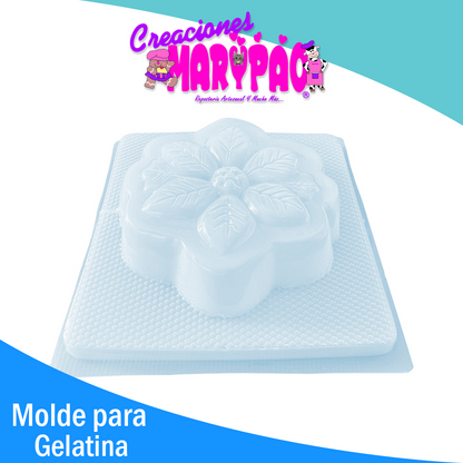 Molde Para Gelatinas Nochebuena Navidad