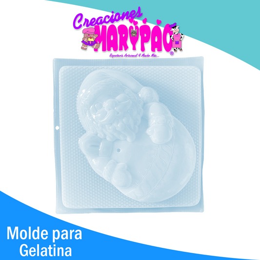 Molde Para Gelatinas Santa Esfera Navidad