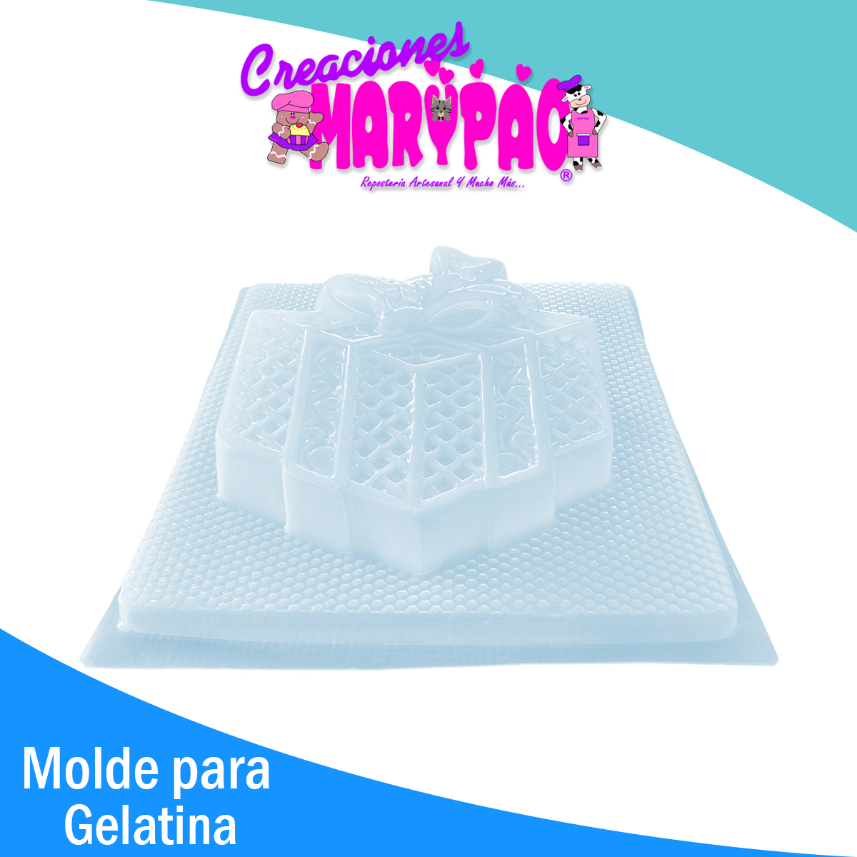 Molde Regalo Navidad Para Gelatinas