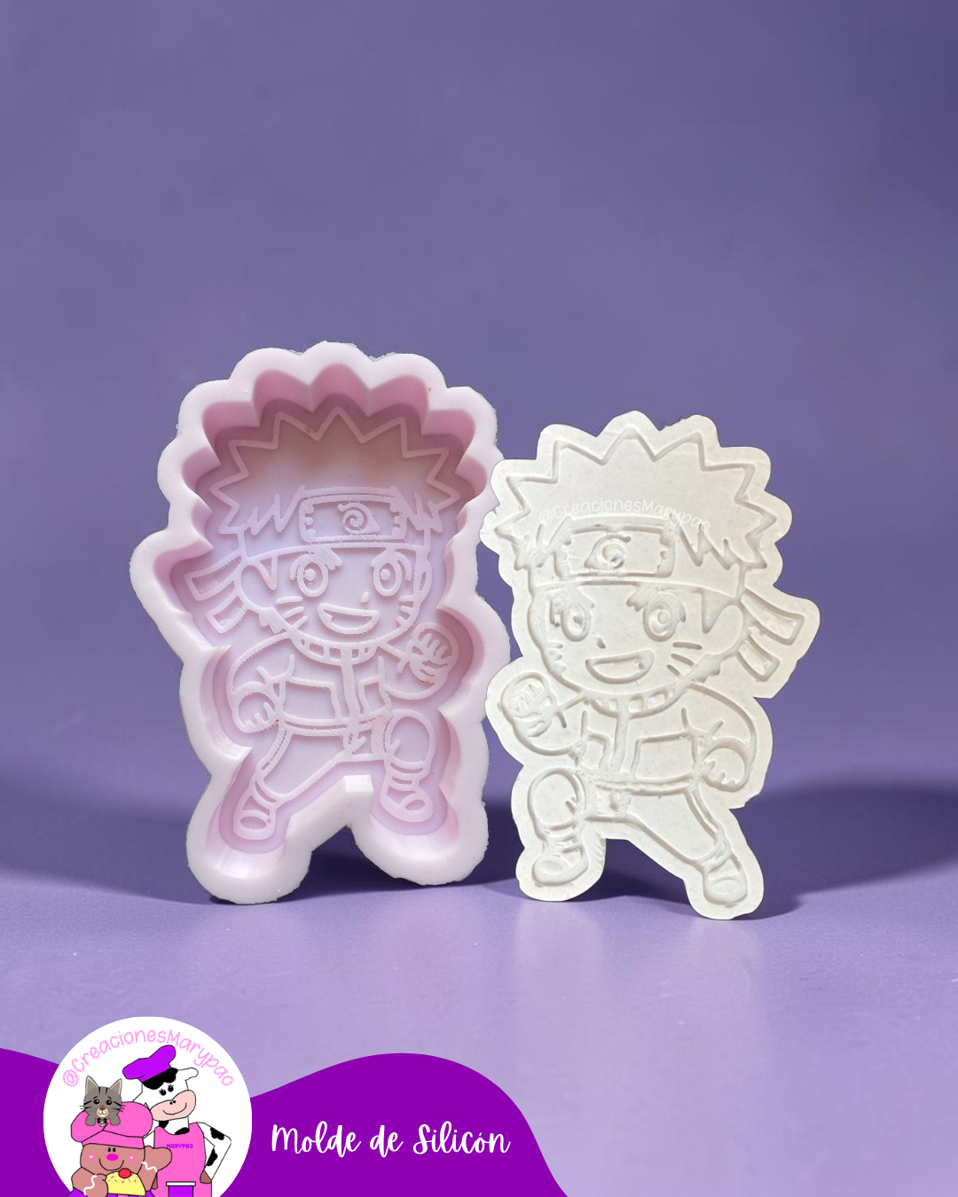 Moldes de Silicón Personajes Anime