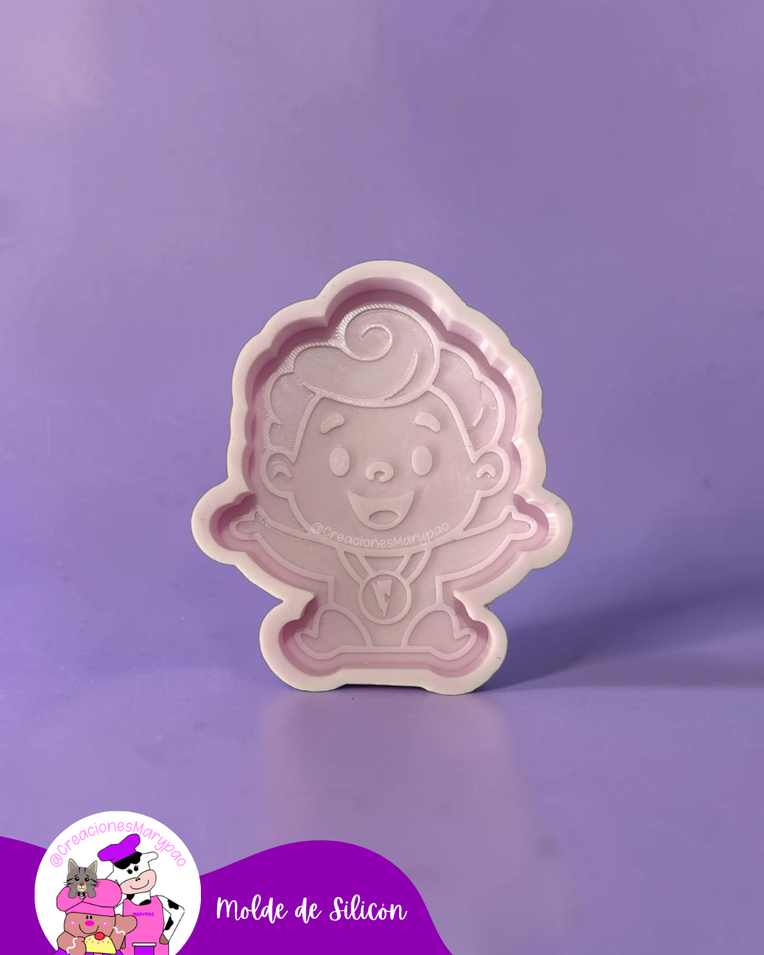 Moldes de Silicón Hércules Yesitos, Velas - 2 Modelos Disponibles⚡