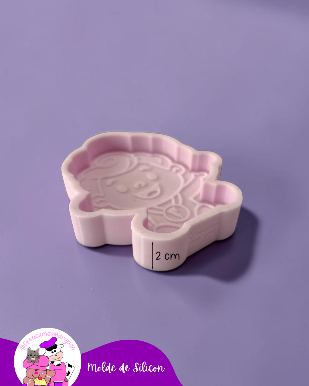 Moldes de Silicón Hércules Yesitos, Velas - 2 Modelos Disponibles⚡