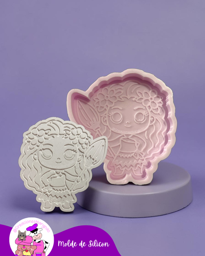 Moldes de Silicón Moana Yesitos, Velas - 2 Modelos Disponibles✨🌺