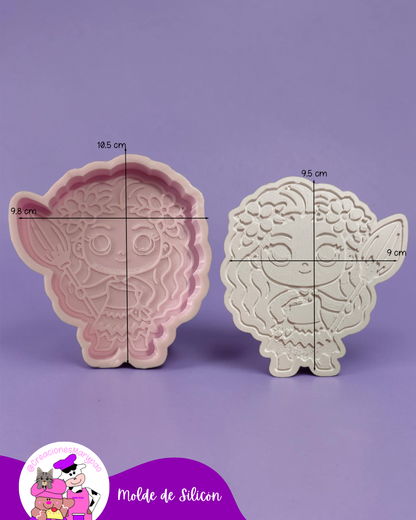 Moldes de Silicón Moana Yesitos, Velas - 2 Modelos Disponibles✨🌺